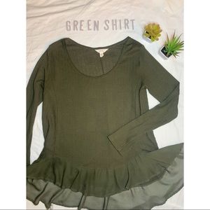 Green tunic